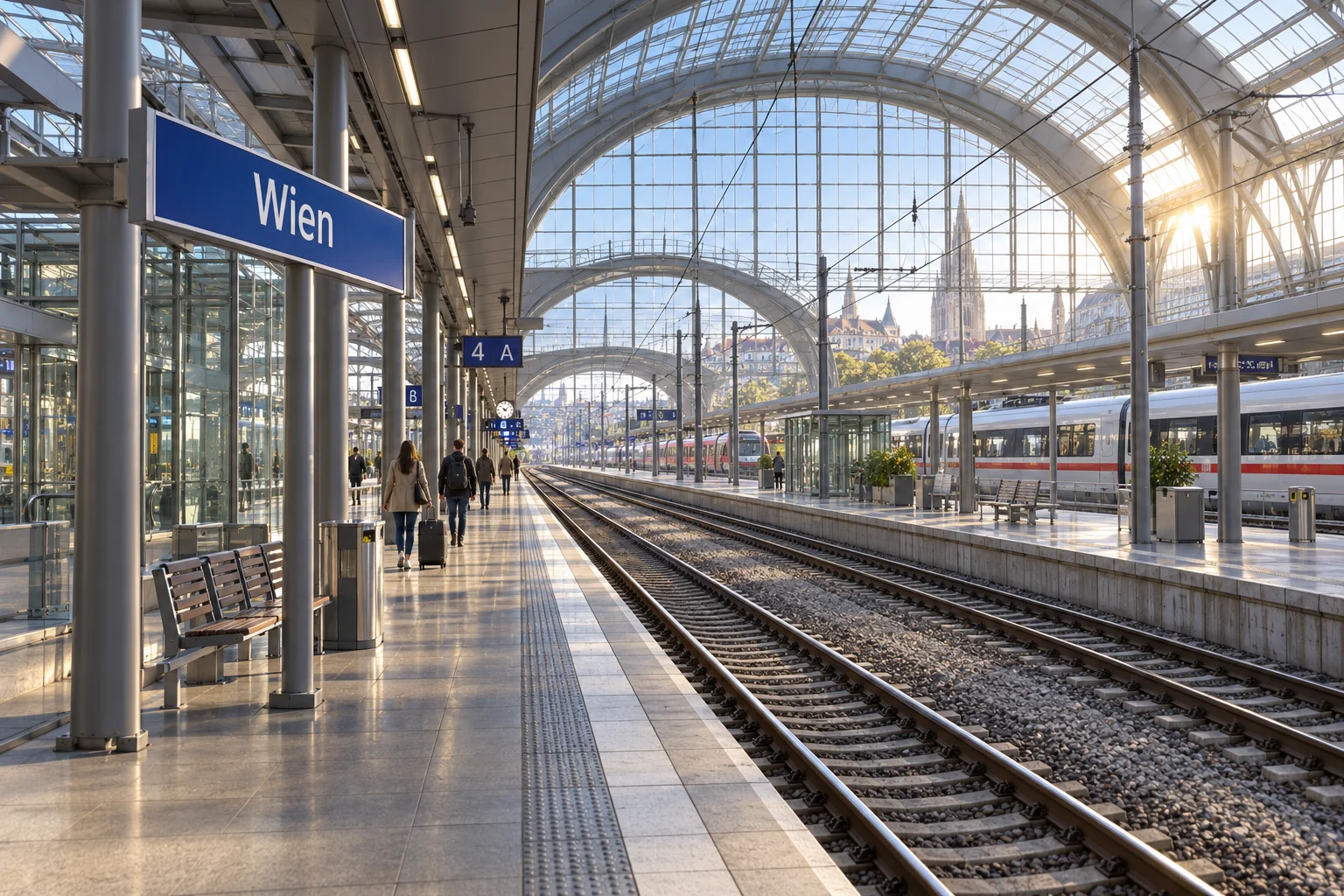 Großer Spielbahnhof für Wien
