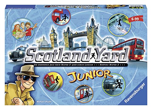 Ravensburger 22289 Lustige Kinderspiele Scotland Yard Junior