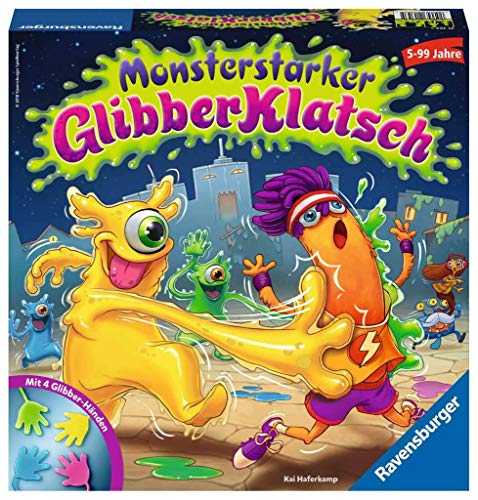 Ravensburger Kinderspiel 21353 – Monsterstarker Glibber-Klatsch – Spiel für Kinder ab 5 Jahren