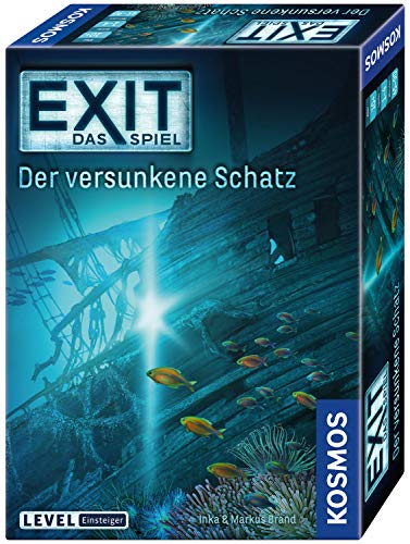 Kosmos 694050 – EXIT – Das Spiel – Der versunkene Schatz, Level: Einsteiger, Escape Room Spiel