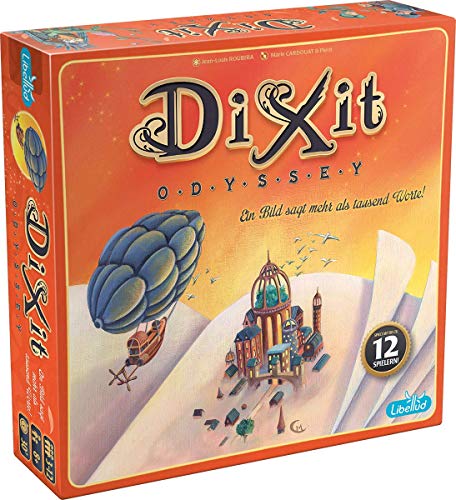 Asmodee Dixit Odyssey, Grundspiel, Kartenspiel, Familienspiel, Deutsch