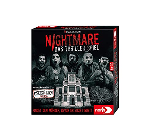 Noris 606101896 – Nightmare – Das Thriller Spiel mit dem speziellen Nervenkitzel für alle Adrenalin-Junkies, ab 16 Jahren