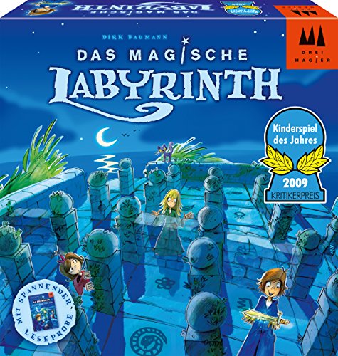Schmidt Spiele Drei Magier Spiele 40848 – Das Magische Labyrinth, Kinderspiel des Jahres 2009
